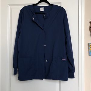 Navy Cherokee scrub jacket